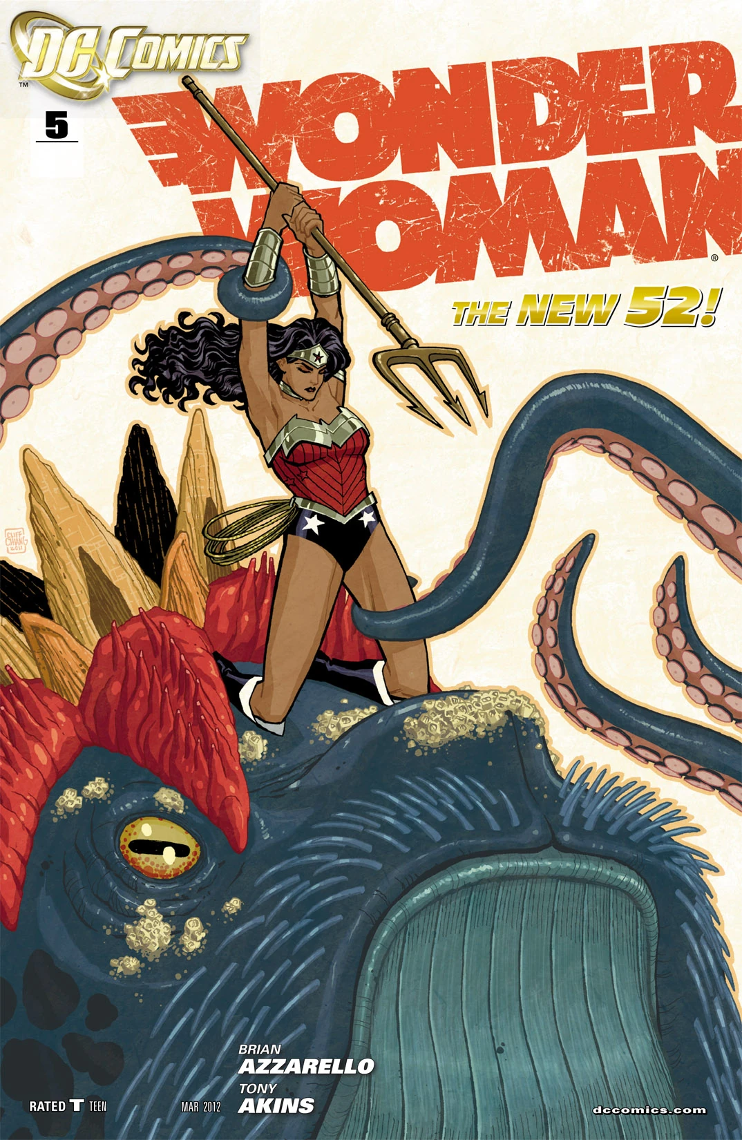 Wonder Woman #5 (DC, 2012 — Cover A) cover